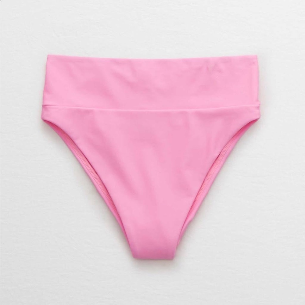 NWT Aerie High-Cut Cheeky Bikini Bottoms